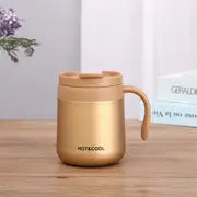 Insulated Stainless Steel Coffee Mug with Handle (11.5oz)